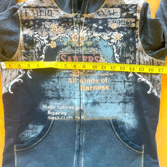 skinny minnie cowgirl rodeo style hoodie - Picture 8 of 9